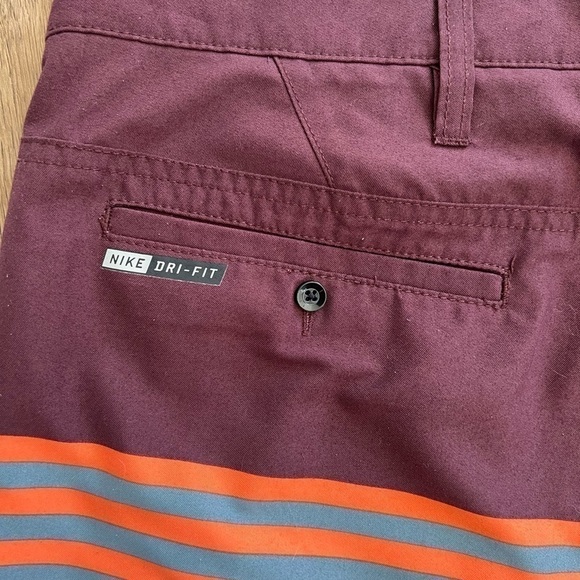 Hurley Nike Dri-Fit Flat Front Shorts - Picture 4 of 10